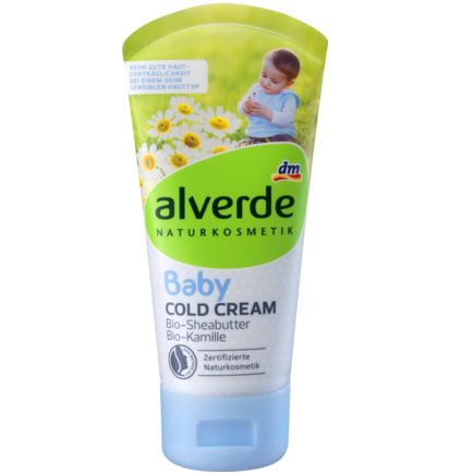 alverde ウィンド&ウェザークリーム ベビーコールドクリーム 50ml