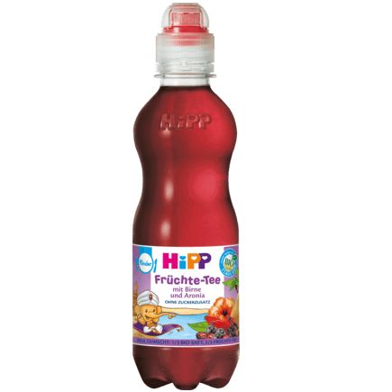 Hipp フルーツティー 洋ナシ・アロニア入り 1歳から 0.3l