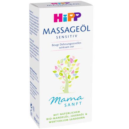 Hipp Mamasanft マッサージオイル 100ml