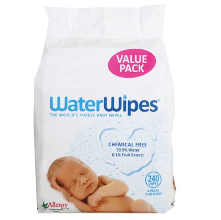 WaterWipes おしりふき 60枚×4個(240枚)