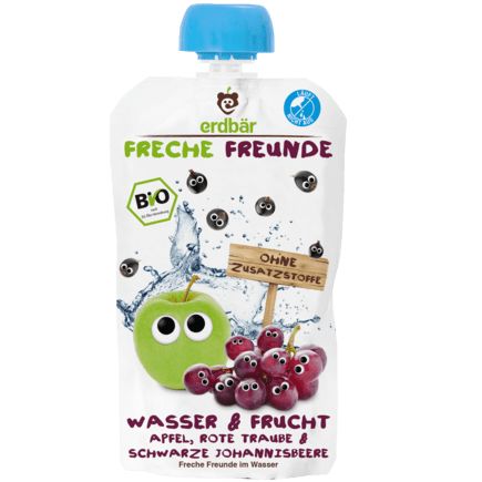 オーガニックドリンク　リンゴ・赤ブドウ・ブラックカレント 1歳から 200ml