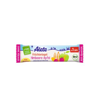 Alete 果物バー ラズベリー・リンゴ味 1歳から 25g