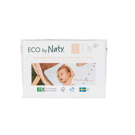 Naty おむつ Eco by Naty サイズ1(2〜5kg)25枚