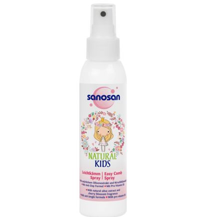 Sanosan ライトコーミングスプレー 女の子向け 125ml