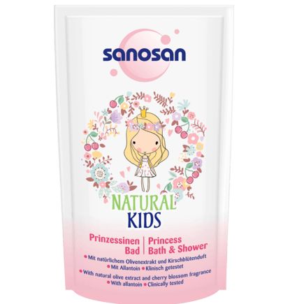 Sanosan 入浴剤 ナチュラルキッズ プリンセスバス 40ml