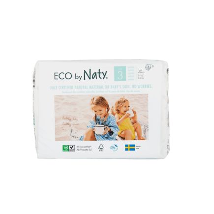 Naty おむつ Eco by Naty サイズ3(4〜9kg)30枚