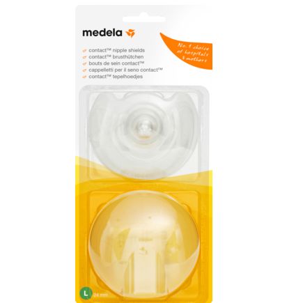 Medela コンタクト 乳頭保護器 サイズL 2個