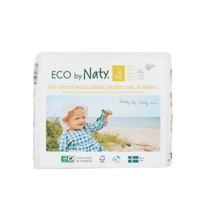 Naty おむつ Eco by Naty サイズ4(7〜18kg)26枚