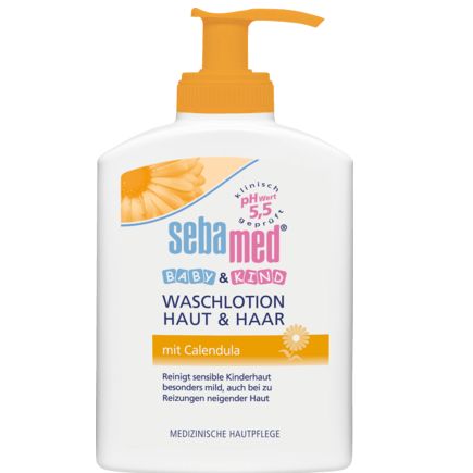 sebamed セバメド ウォッシュローション ベビー&キッズ カレンドラ 肌&髪用 200ml