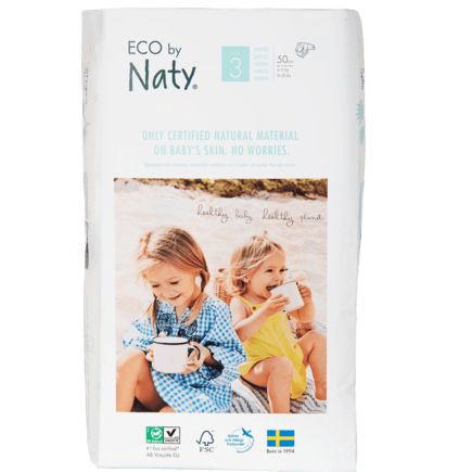 Naty おむつ Eco by Naty サイズ3(4〜9kg)100枚