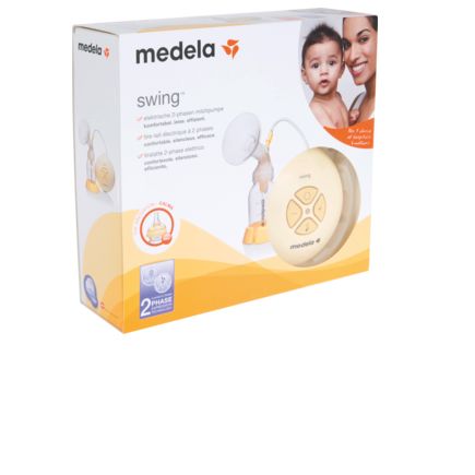 Medela 搾乳機 スイング 電動 カルマ乳首付き 1個