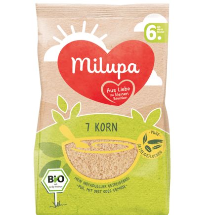 Milupa 穀物粥 7種の穀物 6か月から 180g