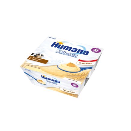 Humana Milchis セモリナ・ビスケットプディング 100g×4個(400g)