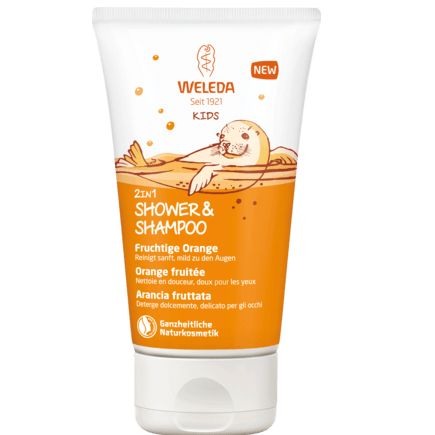 Weleda キッズシャンプー&シャワー 2in1 オレンジ 150ml