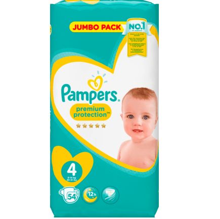 Pampers おむつ プロテクション サイズ4(ミディ 9〜14kg) ジャンボパック 54枚