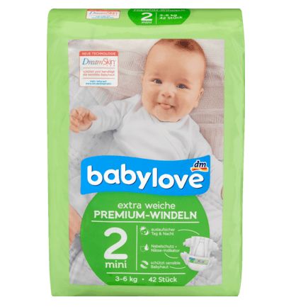 babylove おむつ プレミアム エクストラソフト サイズ2(ミニ 3〜6kg) 42枚