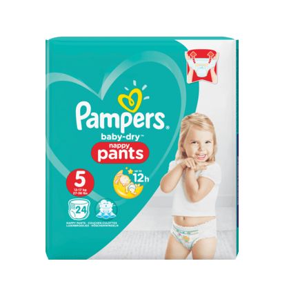 Pampers パンツ ベビードライ サイズ5(ジュニア 12〜17kg) 24枚