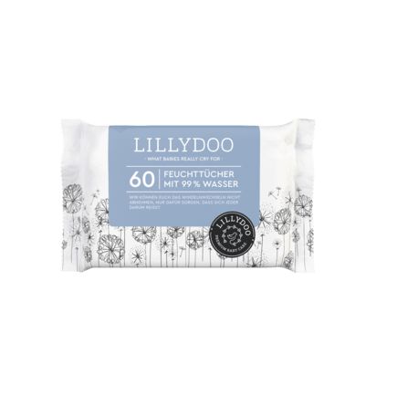 Lillydoo おしりふき 水99% 60枚