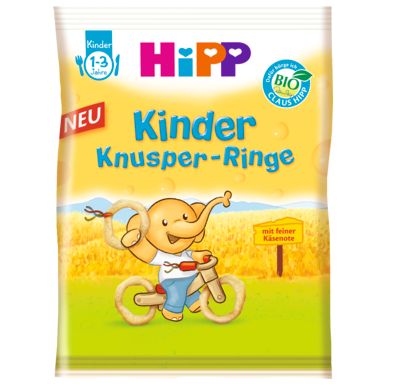 Hipp スナック キンダー クランチリング 1歳から 25g