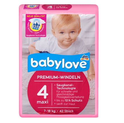 babylove おむつ プレミアム サイズ 4(マキシィ 7〜18kg)42枚