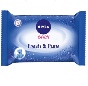 NIVEA おしりふき ベビーフレッシュ&ピュア 63枚