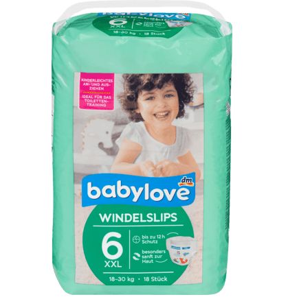 babylove パンツタイプおむつ サイズ6(XXL 18〜30kg) 18枚