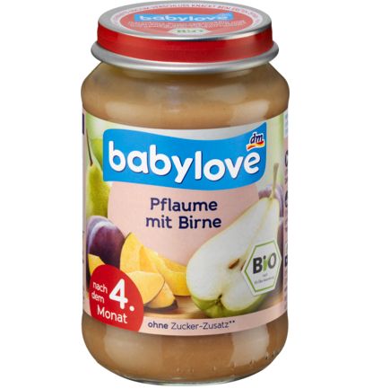 babylove 果物 洋ナシ・プラム 4か月から 190 g