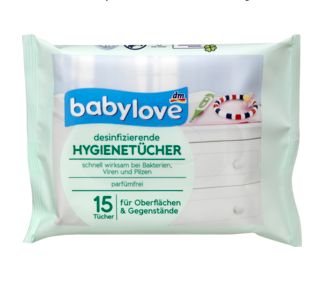 babylove  衛生用ウェットティッシュ 消毒 無香料  15枚