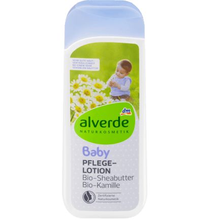 alverde  ベビー ケアローション シアーバターとオーガニックカモミール 200ml