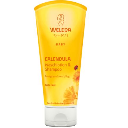 Weleda ウォッシュローション&シャンプー ベビー カレンドラ 200ml