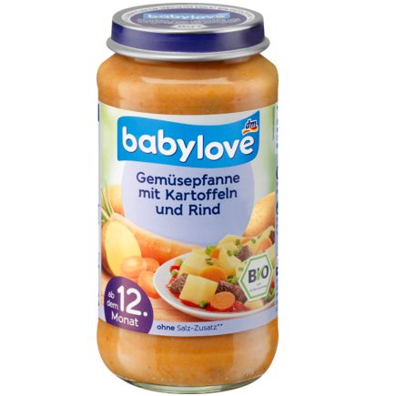 babylove キンダーメニュー 野菜炒め ジャガイモと牛肉入り 12か月から 250ml