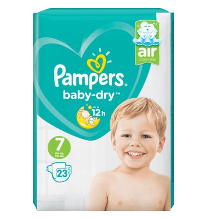 Pampers おむつ ベビードライ サイズ7(エクストララージ 15kg〜) 23枚