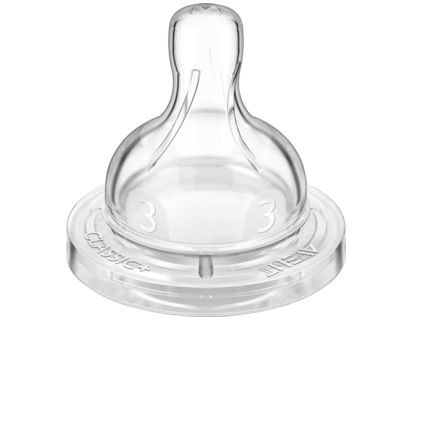 Philips AVENT 乳首 3つ穴 サイズ1 3か月から 2個