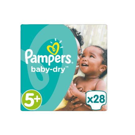 Pampers おむつ ドライ サイズ5+(ジュニアプラス 12〜17kg) エコノミー28枚