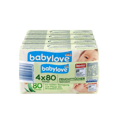 babylove おしりふき 80枚×4個(320枚)