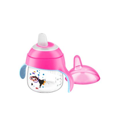 Philips AVENT 飲み物コップ しずく垂れなし 200ml 6か月から ピンク 1個