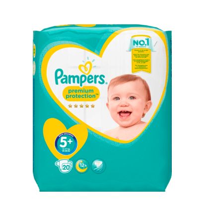 Pampers おむつ サイズ5+(ジュニアプラス 12〜17kg)エコノミーパック 20枚