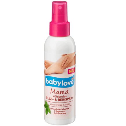 babylove ママ フット&レッグクーリングスプレー 150ml