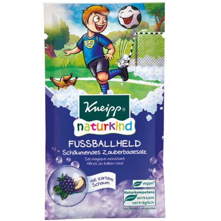 Kneipp 入浴剤 自然の子 サッカーヒーロー 発泡マジックバスソルト 70g