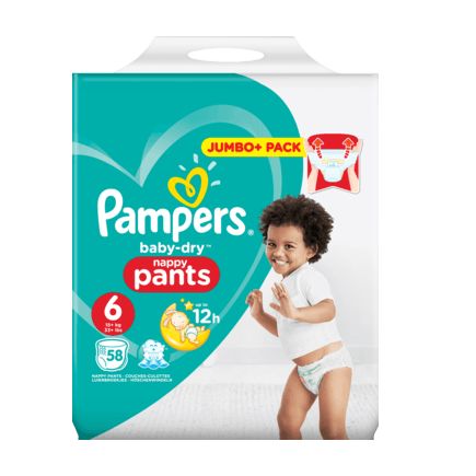 Pampers パンツ ベビードライ サイズ6(エクストララージ 16kg〜)58枚