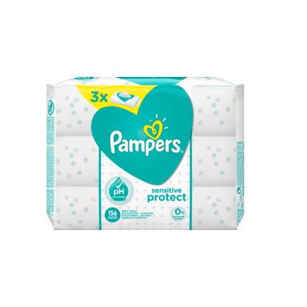 Pampers おしりふき 敏感肌用 52枚×3個(156個)