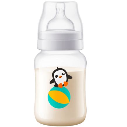 Philips AVENT 哺乳瓶 クラシック+ 260ml 2つ穴 1か月から ペンギン 1個