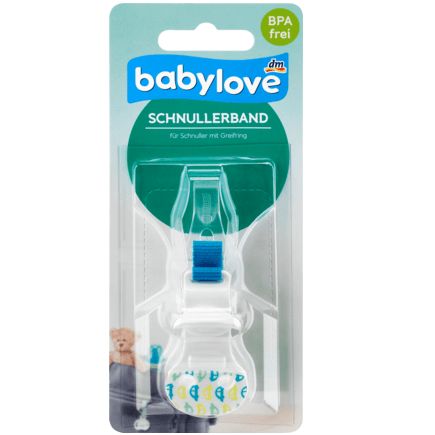 babylove おしゃぶり用ストラップ グリップリングあり 車 1個