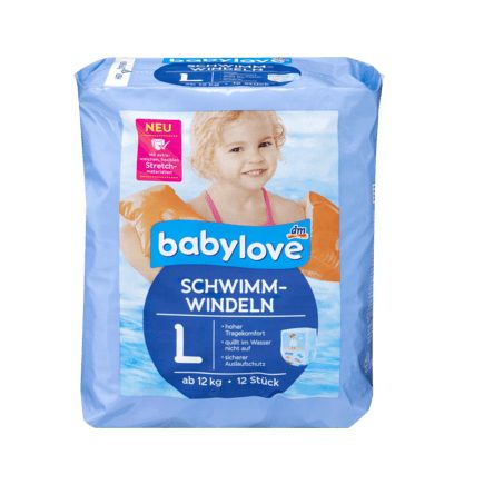 babylove スイム用おむつ サイズL(12 kg〜) 12枚