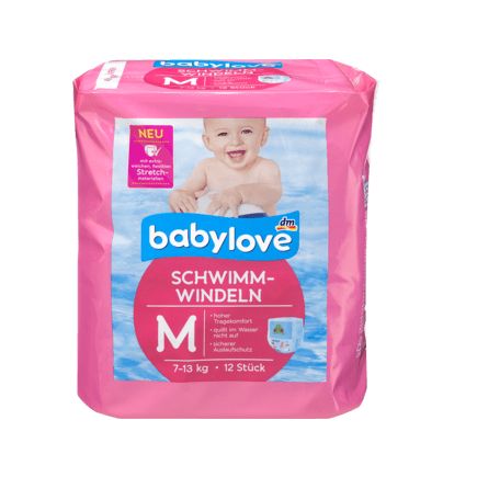 babylove スイム用おむつ サイズM(7~13kg) 12枚