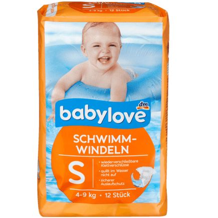 babylove スイム用おむつ サイズS(4~9kg) 12枚