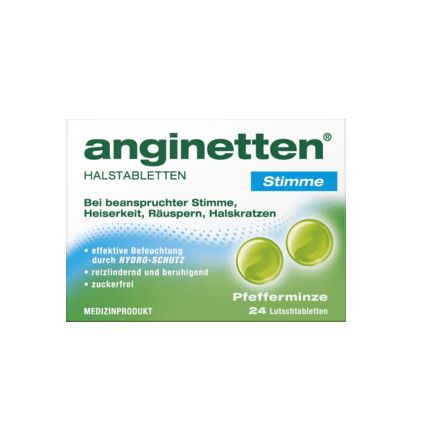 anginetten 声用トローチ 24個