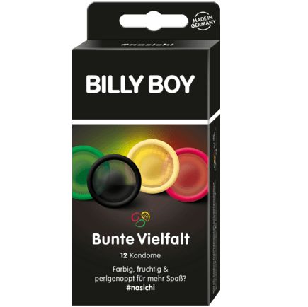 BILLY BOY コンドーム カラフルバラエティー 12個