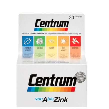 Centrum センター A to 亜鉛 30錠