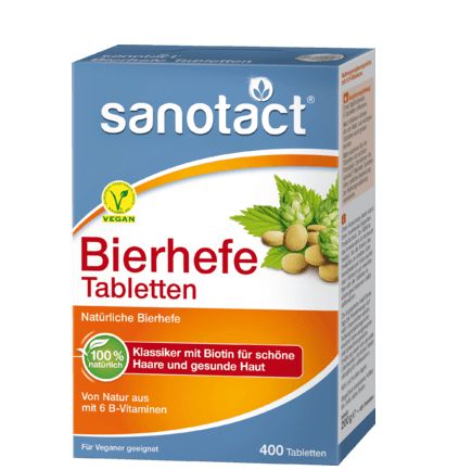 sanotact ビール酵母 錠剤 400錠